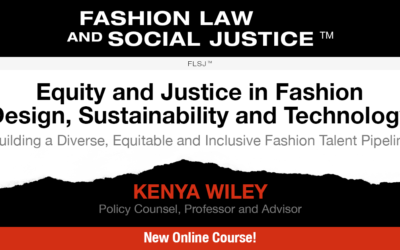 Equity and Justice in Fashion Online Course