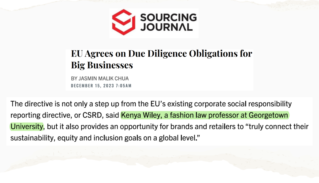 Kenya Discusses DEI and Sustainability in Sourcing Journal
