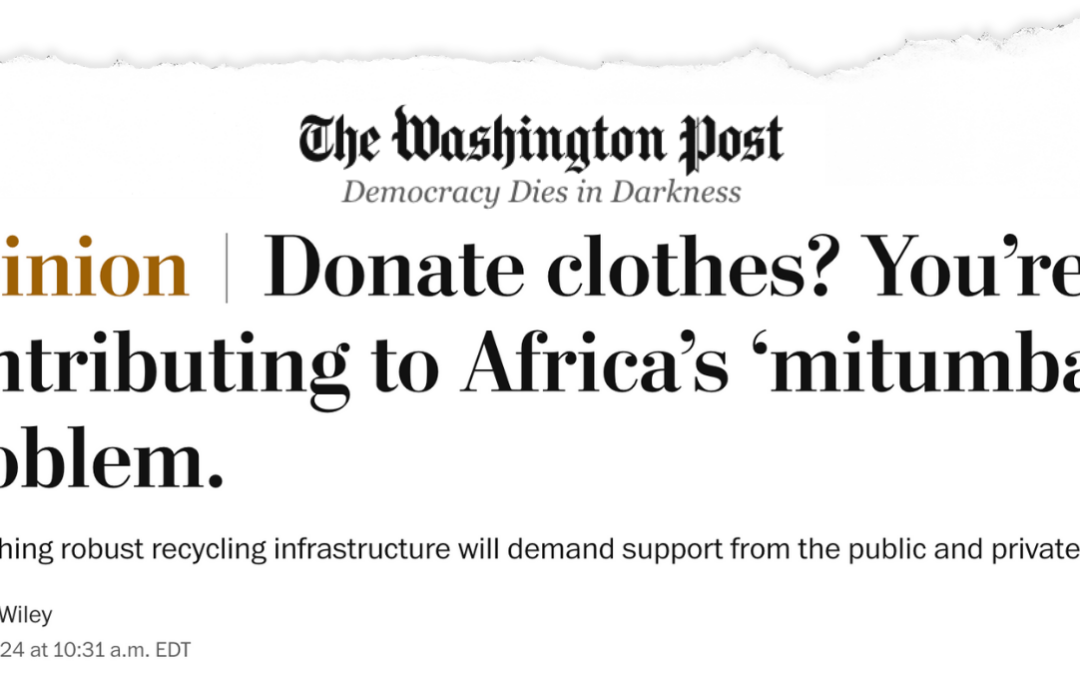 Kenya Pens Opinion Piece for The Washington Post on Fashion, Tech and Trade